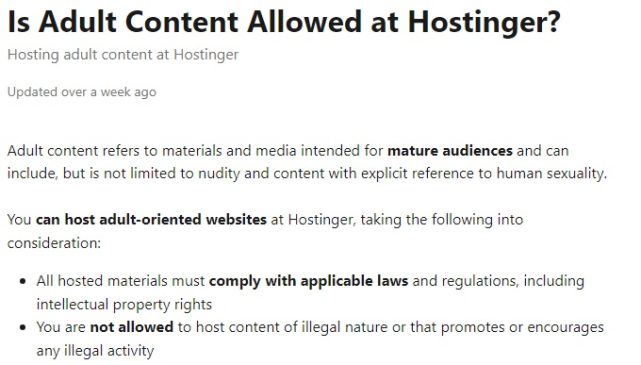 Best adult friendly web hosts - Theebestlist.com